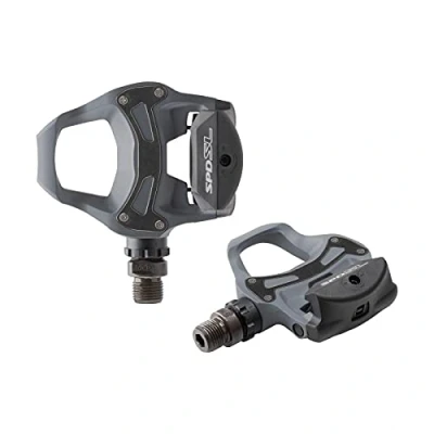Image of SHIMANO PD R550 SPD SL Road pedals, resin composite, black