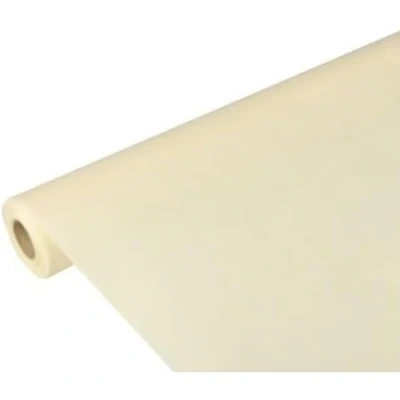 Image of Papstar Soft Selection 82287 Table Cloth Fabric Like Fleece 10 m x 1.18 Cream