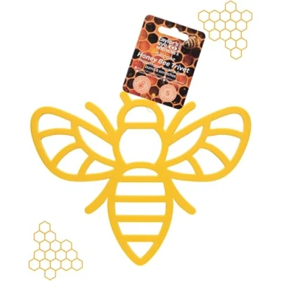 Image of Taylor&#039;s Eye Witness Silicone Honey Bee Trivet