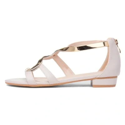 Image of Ladies Girona Beige Sandal 6