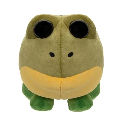 Image of Adopt Me! Collector Plush Bullfrog Series 3 Common In Game Stylization Toys for Kids Featuring Your Favorite Pet, Ages 6+