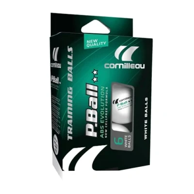Image of Cornilleau ITTF 2 Star Plastic Table Tennis Balls (Box of 6)