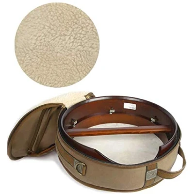 Image of McBrides Deluxe 18&quot; Bodhran Irish Drum Cover/Case/Bag Brown