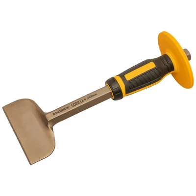 Image of Roughneck® Gorilla ROU31927 Brick Bolster with Non Slip Hand Guard 102x279mm/4x11&quot;