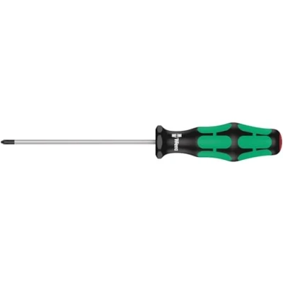 Image of Wera 05008706001 350 PH 0 x 100 mm Screwdriver for Phillips Screws Silver
