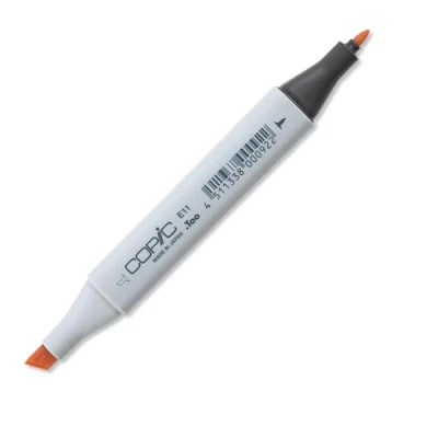 Image of Copic Classic Coloured Marker Pen (E 11) Barley Beige, For Art &amp; Crafts, Colouring, Graphics, Highlighter, Design, Anime, Professional Beginners, Supplies Colouring Books