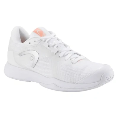 Image of Head Sprint TEAM 4.0 Multicourt tennis shoes, Women&#039;s, Size: 7, White/coral Textile