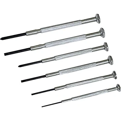 Image of Rolson 28205 6 pc Precision Screwdriver Set