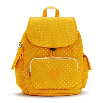 Image of Kipling Backpacks CITY PACK S Soft Dot Yellow