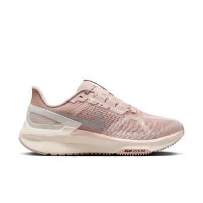 Image of Nike Performance AIR ZOOM Structure 25 Road running shoes, Women&#039;s, Size: 4.5, Pink oxford/anthracite/pale ivory/platinum violet/black