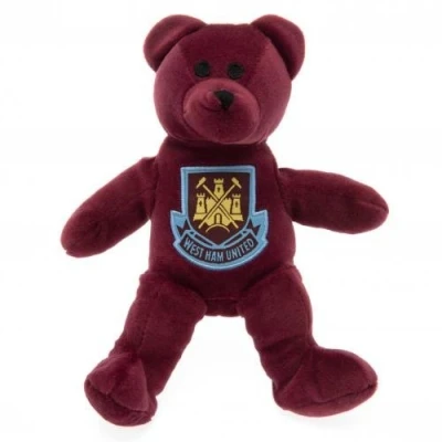 Image of West Ham United FC Official Football Gift Mini Bear A Great Christmas/Birthday Idea For Men And Boys