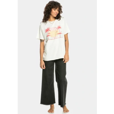 Image of BILLABONG Womens Golden Island T Shirt, Brown, S EU