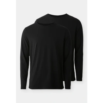 Image of Core Slim Long Sleeve T Shirt 2 pack