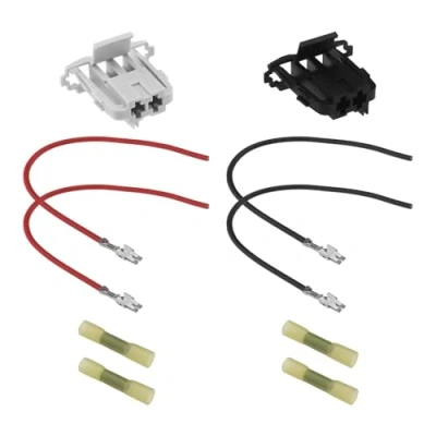 Image of YINETTECH Resistor Harness Repair Kit Compatible with ALFA Mito(2008+) Citroen Berlingo(2008+), C3 Picasso, C4 Jumpy(2007+) Fiat Doblo Grande Punto(2010+)