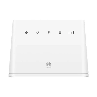 Image of HUAWEI B311 221 4G LTE 150 MBps Wireless Router, Mobile WiFi, with 1 GE LAN/WAN Port, 300 Speed White, 2022 Version