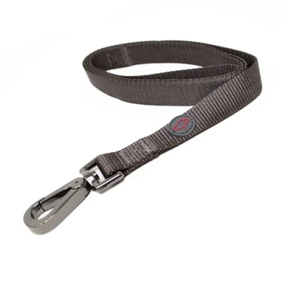 Image of Zoon WalkAbout Dog Lead Jet Brown Medium 120 x 2cm