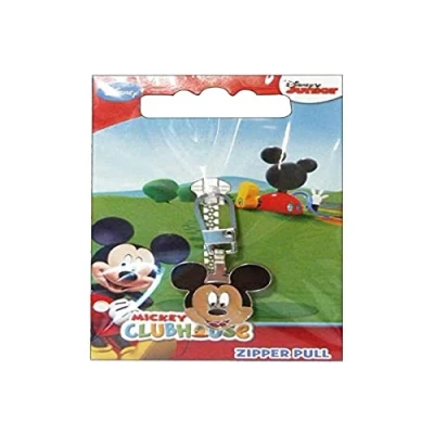 Image of Prym Fashion Zipper pullers Disney Mickey Mouse Head, black metal gift boxed