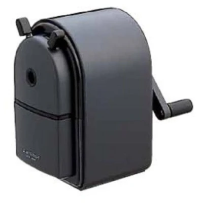 Image of Uni Mitsubishi Pencil Sharpener Manual Black KH20.24 (Japan Import)