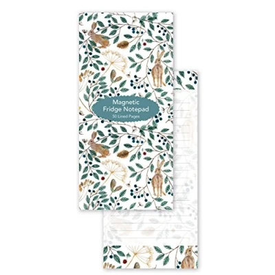 Image of Dee Hardwicke Hares &amp; Berries Magnetic Fridge Shopping to Do List Notepad