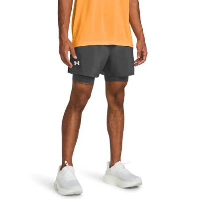 Image of Under Armour Launch Shorts Sports shorts, Men&#039;s, Size: Large, Black