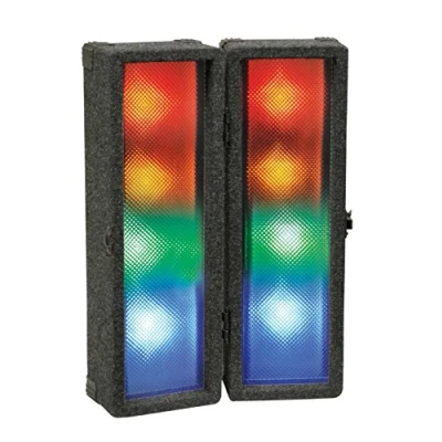 Image of FXLab 2 x 4 Way Retro LED Disco Party Light Box