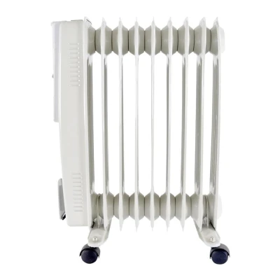 Image of STAY WARM F2602GR Portable Oil Filled Radiator Grey, Silver/Grey