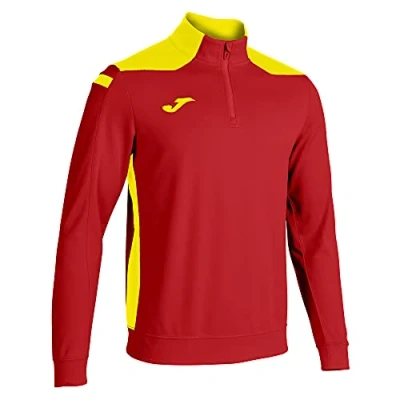 Image of Joma Championship VI Pullover Hoodie Red yellow