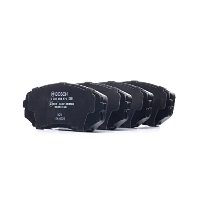Image of 98135193900, 98135193904, 99135193900, 99735193806, 99735193809 Brake pad set BOSCH 0 986 494 784 Low Metallic with anti squeak plate PORSCHE: Boxster