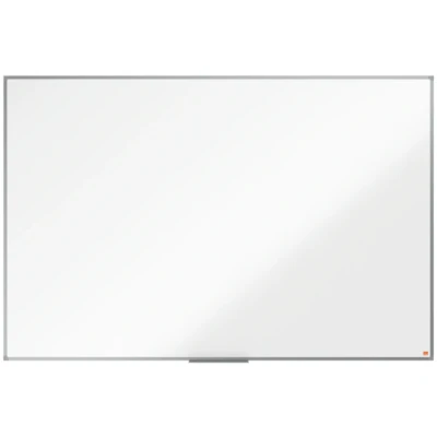 Image of Nobo Non Magnetic Melamine Whiteboard, 1800 x 1200mm, Aluminium Trim, Corner Wall Mounting, Includes Whiteboard Pen Tray, Essence Range, 180 120cm, White, 1915486