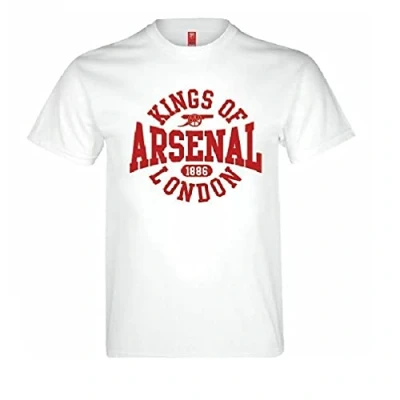 Image of Source Lab Limited Arsenal FC Kings of London T Shirt Adults (XL)