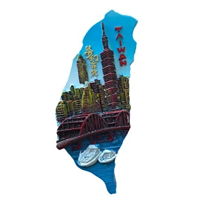 Image of Taiwan 3D Fridge Magnet Tourist Sticker Souvenirs,Home Decoration Refrigerator