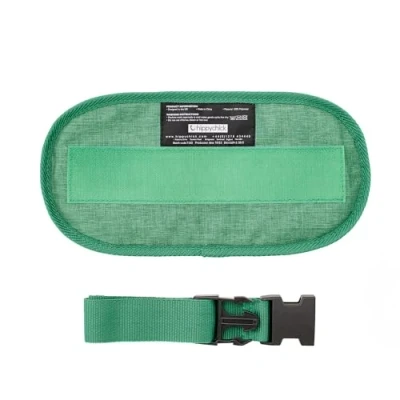 Image of Hippychick Hipseat Extension Belt for Baby Carrier, Provides Extra 15 cm Span Added Comfort, Denim Green