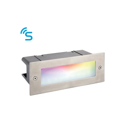 Image of Smart Seina Outdoor LED 3.5W Recessed Brick Light, Marine Grade Stainless Steel, IP44