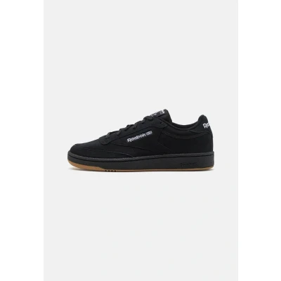Image of Reebok Classic CLUB C 85 Unisex Trainers, Size: 6.5, Black/footwear white Suede