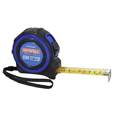 Image of Faithfull FAITM1025MI Trade Tape Measure 10M/33ft