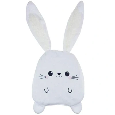 Image of Sweet Cherry Stone Animal Cushion for The Baby&#039;s Tummy Organic Heatable Pillow &quot;Heat and Cold Therapy&quot; Rabbit [088]