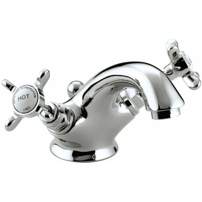 Image of Bristan N BAS C CD 1901 Basin Mixer with Pop Up Waste Chrome