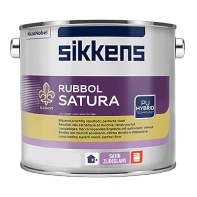 Image of Sikkens Rubbol Satura Plus Black 5L Litre