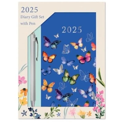 Image of 2025 Slim Week To View Stay Wild Moon Child Sparkling Stars Designer Diary