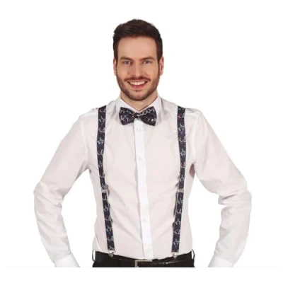 Image of FIESTAS GUIRCA Christmas Braces for Men