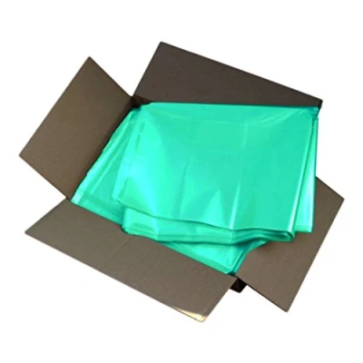 Image of Bristol Tool Company Strong Coloured Refuse Sack 160 Gauge 200 Liners per Box, Green