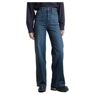 Image of G STAR DECK Loose Patch Pocket Relaxed fit jeans, Women&#039;s, Size: 33x32, Worn in blue cave
