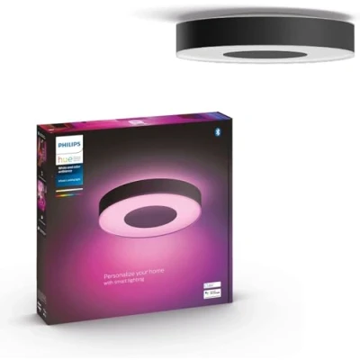Image of Philips Hue Infuse White and Colour Ambiance Smart Ceiling Light [Large White] with Bluetooth. Works Alex, Google Assistant Apple Homekit