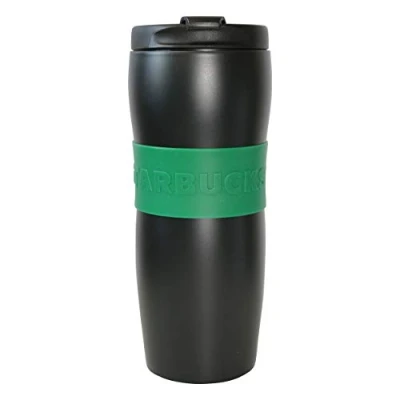 Image of Starbucks Lucy Green Stainless Steel Thermal Mug 12 oz/355 ml (Green, ml)