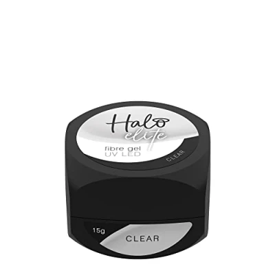 Image of Halo Elite UV LED Fibre Gel Clear (15g)