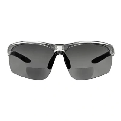 Image of voltX &#039;CONSTRUCTOR ULTIMATE&#039; Bifocal Reading Safety Glasses EN166FT certified PREMIUM Cycling Sports Bifocals Anti Fog Coated UV400 lens (+2.0 Dioptre, ULTIMATE Smoke)