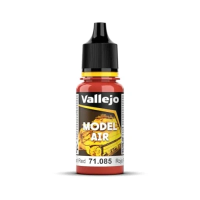 Image of Vallejo Model Air 17 ml Acrylic Paint Ferrari Red