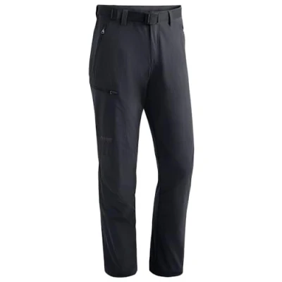 Image of maier sports Men&#039;s Oberjoch Hiking Pants, Lined Outdoor Elastic Trekking Pants Graphite