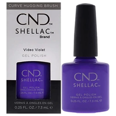 Image of CND Shellac Video Violet 7.3ml/0.25 fl oz