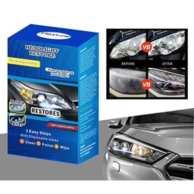 Image of Plextone Headlight Restoration Kit Easy to Restore Dull Faded and Discoloured Headlights taillight